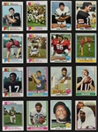 1958-1979 Topps, Fleer and Philadelphia Football Shoebox Collection of 1,215 Cards!!