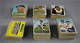 1967 Topps Group of 449 Cards with Duplication