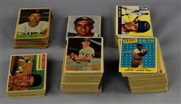 1953-66 Topps and Bowman Baseball Shoebox Collection of 819