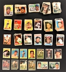 1953-66 Topps and Bowman Baseball Shoebox Collection of 819