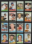 1953-66 Topps and Bowman Baseball Shoebox Collection of 819
