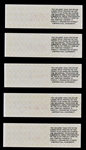 Group of 21 Unused Tickets from Elvis Presley Concert August 28, 1977, at The Mid-South Coliseum in Memphis, Tennessee