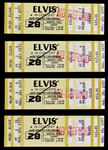 Group of 21 Unused Tickets from Elvis Presley Concert August 28, 1977, at The Mid-South Coliseum in Memphis, Tennessee