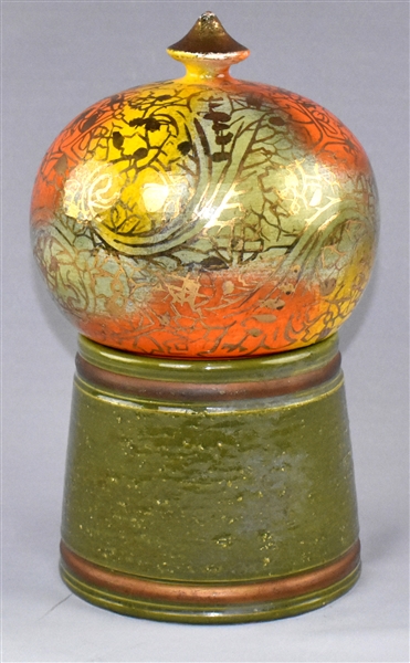 Elvis Presleys Ornate Italian Flower Jar from Graceland– From the Collection of Graceland Cook Nancy Rooks