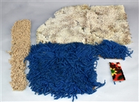 Elvis Presleys Graceland Carpet Pieces (5) – From the Collection of Graceland Cook Nancy Rooks