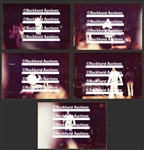 1972 Group of Five Original Photos of Elvis Presley in Concert November 17, 1972, H.I.C. Arena Honolulu, Hawaii