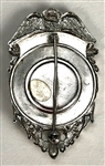 Elvis Presley Owned Macon, Georgia Police Badge Given to Him By Officer Gene E.E. Collins June 1, 1977 at the Macon Coliseum - Gifted to His Producer Felton Jarvis