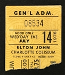1976 Elton John Stage-Used Piano Bench from His Louder than Concorde Tour Signed and Inscribed By Elton and Bernie Taupin Gifted to a Fan
