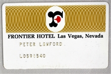 Vintage Las Vegas Group Incl. Peter Lawford's Frontier Hotel Credit Card (6 Items)