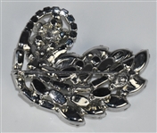 Marilyn Monroe Ornate Rhinestone Brooch Gifted to Her Foster Mother Grace Goddard