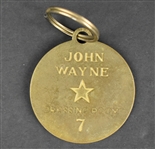 John Wayne Republic Studios Dressing Room Key Fob