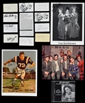 In-Person Autograph Collection of More Than 30 Items Incl. Joe Franklin, Debbie Reynolds, Todd Bridges and Many More!