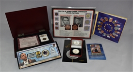 COIN COLLECTION: Kennedy-Lincoln/El Cazador/Meridien Line/Obama/European Final National Coins
