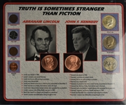 COIN COLLECTION: Kennedy-Lincoln/El Cazador/Meridien Line/Obama/European Final National Coins
