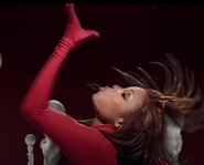 2007 Janet Jackson's Screen-Worn Red Jumpsuit from “Feedback” Music Video – From The Janet Jackson Collection