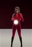 2007 Janet Jackson's Screen-Worn Red Jumpsuit from “Feedback” Music Video – From The Janet Jackson Collection