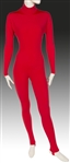 2007 Janet Jacksons Screen-Worn Red Jumpsuit from “Feedback” Music Video – From The Janet Jackson Collection