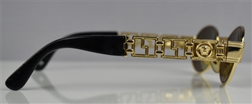 1990's Prince Stage-Worn Versace Gold Sunglasses
