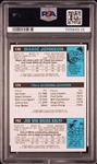 1980 Topps Basketball Complete Set (176) Including Bird/Erving/Johnson” PSA EX-MT 6