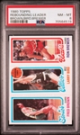 1980 Topps Basketball Complete Set (176) Including Bird/Erving/Johnson” PSA EX-MT 6