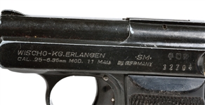 Elvis Presley Owned and Stage-Carried .25 Caliber Semi-Automatic Pistol - Gifted to Security Chief Dick Grob After It Fell out of Elvis’ Boot Following a High Kick on Stage