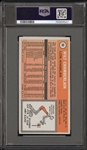 1970 Topps Basketball #50 Wilt Chamberlain – PSA EX 5