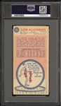 1969 Topps Basketball #25 Lew Alcindor  – PSA VG 3