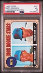 1968 Topps #177 Nolan Ryan Rookie Card  - PSA VG+ 3.5