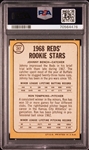 1968 Topps #247 Johnny Bench Rookie Card - PSA NM 7