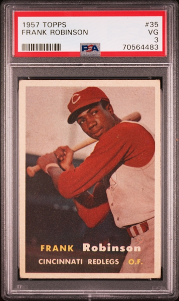 1957 Topps #35 Frank Robinson – PSA VG 3