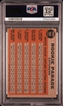 1962 Topps #594 Rookie Parade Bob Ueker – PSA VG-EX 4