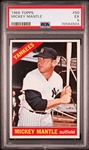 1966 Topps #50 Mickey Mantle – PSA EX 5