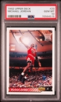 1992 Upper Deck #23 Michael Jordan – PSA GEM MINT 10