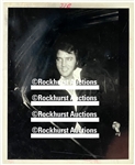 1972 Elvis Presley Pair of Original News Service Photographs Used in April 1972 <em>Movie Mirror</em> Magazine