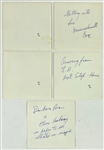 1956 Elvis Presley Group of Seven Photographs with Barbara Hearn, Returning from Hollywood and with his Messerschmitt!!