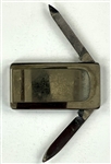 Elvis Presley Owned Highly Unusual “Peerless Radio” Money Clip/Utility Knife