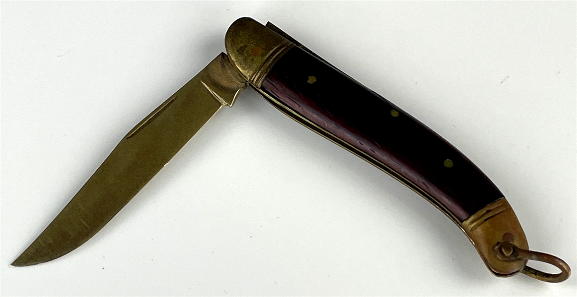 Elvis Presley Owned Brass Pocket Knife – Still Sharp!