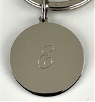 Elvis Presley Owned “E” Monogrammed Silver Key Chain