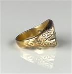 1950's Elvis Presley Owned Starburst 18K Gold and Diamond Ring