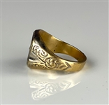 1950's Elvis Presley Owned Starburst 18K Gold and Diamond Ring