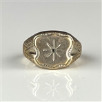1950's Elvis Presley Owned Starburst 18K Gold and Diamond Ring