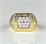 Elvis Presley Owned Diamond and 14K Gold Ring Given to His Cousin Billy Smith – Former Jimmy Velvet Collection