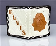 Elvis Presley Owned “ELVIS” Monogrammed Denver Police Badge Wallet – Former Jimmy Velvet Collection