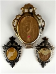 Elvis Presley Owned Italian Decorative Mirror Set from the Graceland Dining Room (3) – From The Nancy Rooks Collection