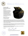 Elvis Presley's Massive Leopard Pattern Bean Bag Chair and Pillows from His Palm Springs Home - From The 1999 Graceland Archives Auction