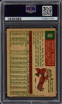 1959 Topps #10 Mickey Mantle – PSA GD 2
