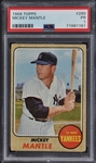 1968 Topps #280 Mickey Mantle – PSA PR 1