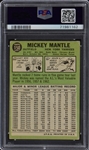 1967 Topps #150 Mickey Mantle – PSA VG 3