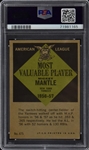 1961 Topps #475 Mickey Mantle MVP – PSA EX 5