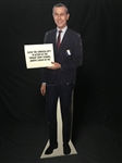 Late-1960's Johnny Carson <em>The Tonight Show</em> Full-Size Standee for Chrysler Crew Boat Showrooms